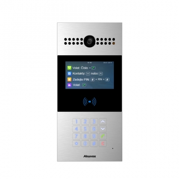 Akuvox R28A IP Video Intercom s klávesnicí a čtečkou karet