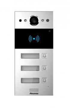 Akuvox R20Bx3 MINI IP Video Intercom se čtečkou karet a 3 tlačítky